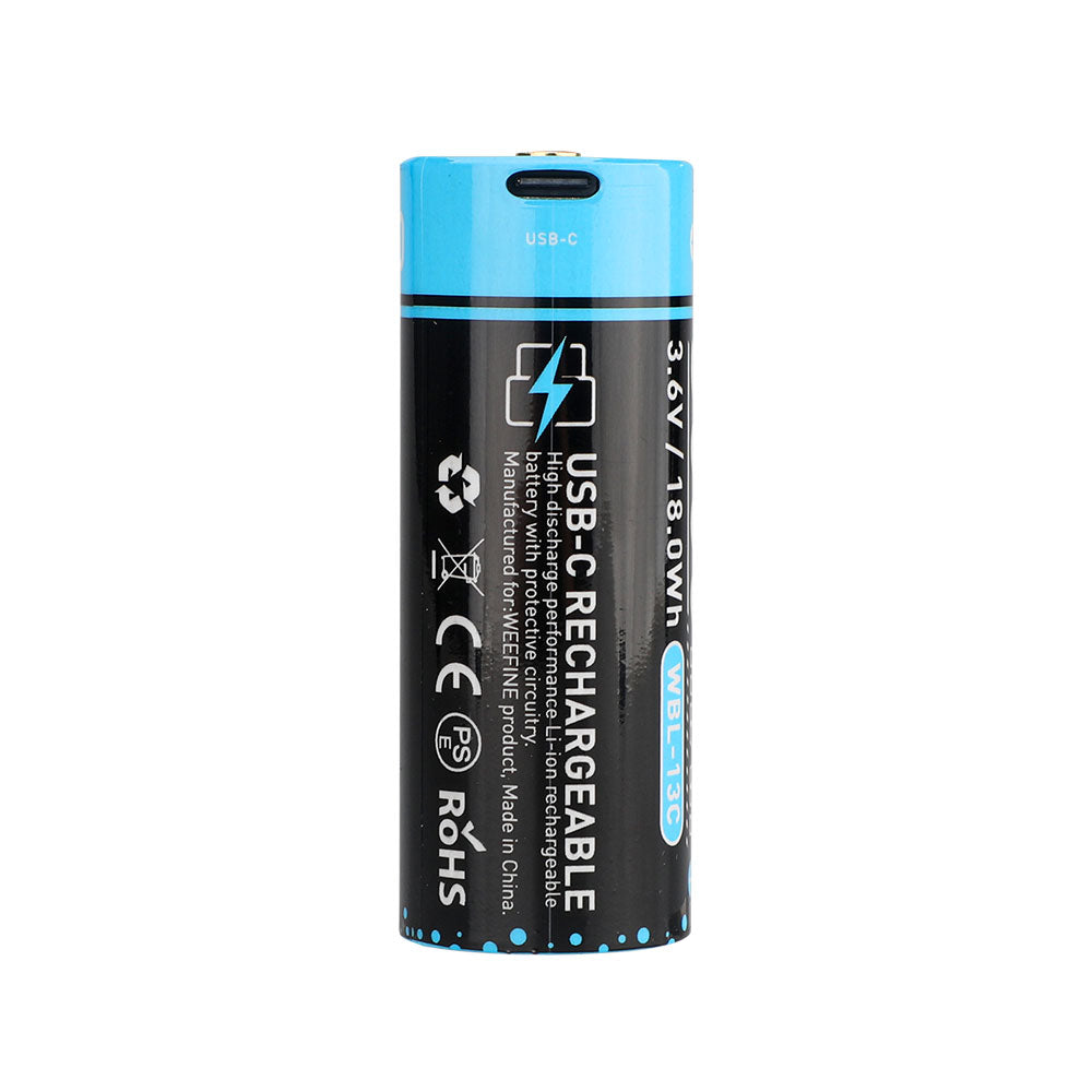 WeeFine WBL-13C 26650 USB-C battery
