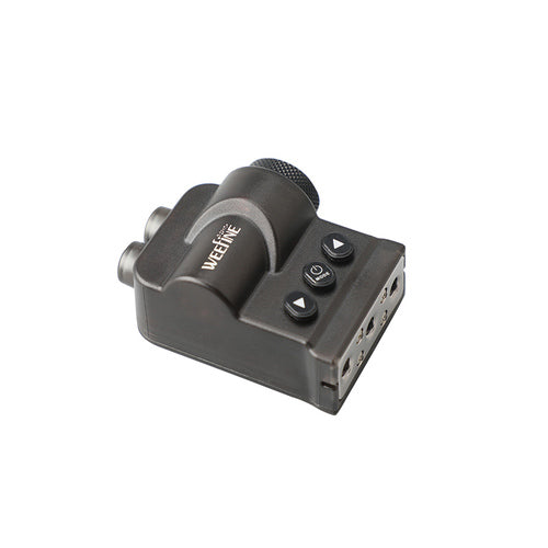 WeeFine WFA03 video light remote control, front view