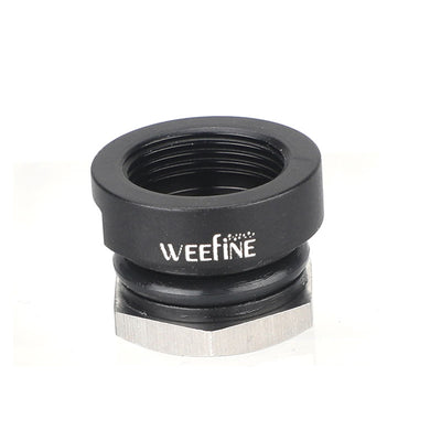 WeeFine WFA118 adapter at an angle showing the hex base