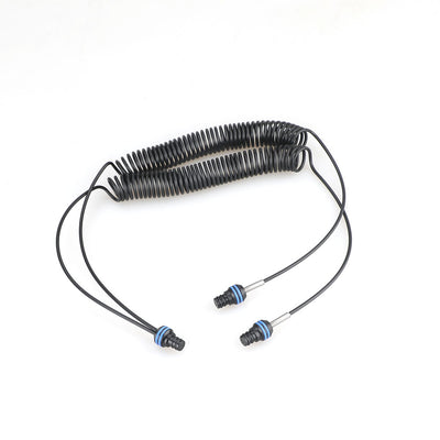 WeeFine WFA126 dual optical cable, coiled