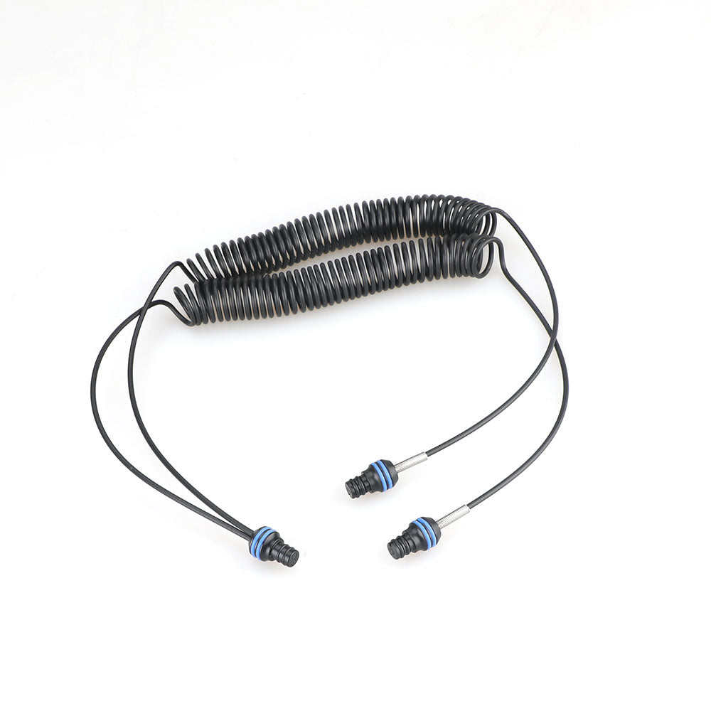 WeeFine WFA126 dual optical cable, coiled