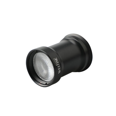 WeeFine WFA41 optical snoot, front three-quarter view