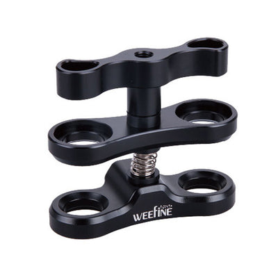 WeeFine WFA49 Clamp Pro at an angle showing the M5 thread