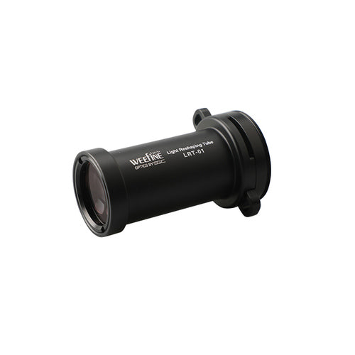 WeeFine WFA84 long optical collector, three-quarter view