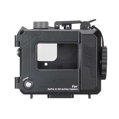 WeeFine WFH-GP1 housing, front three-quarter view