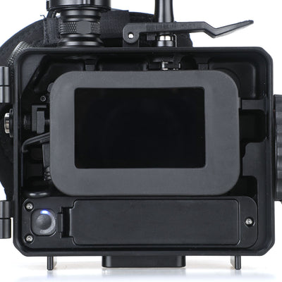 WeeFine WFH-GP1 rear with an action camera screen visible