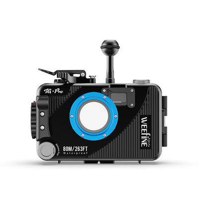 WeeFine WFH-TG Pro housing, front three-quarter view