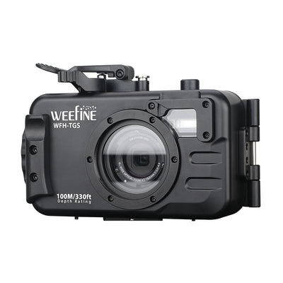 WeeFine WFH-TGS aluminium housing for TG cameras, front view