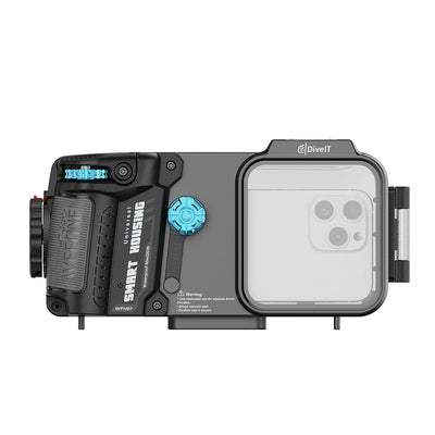 WeeFine WFH07X smartphone housing, front view with the lens port
