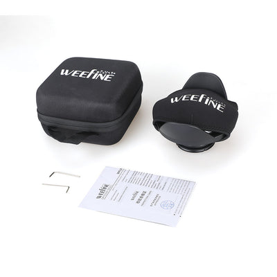 WeeFine WFL02X with its carrying case and dome cover