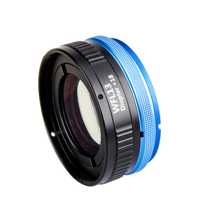 WeeFine WFL13 close-up lens at an angle