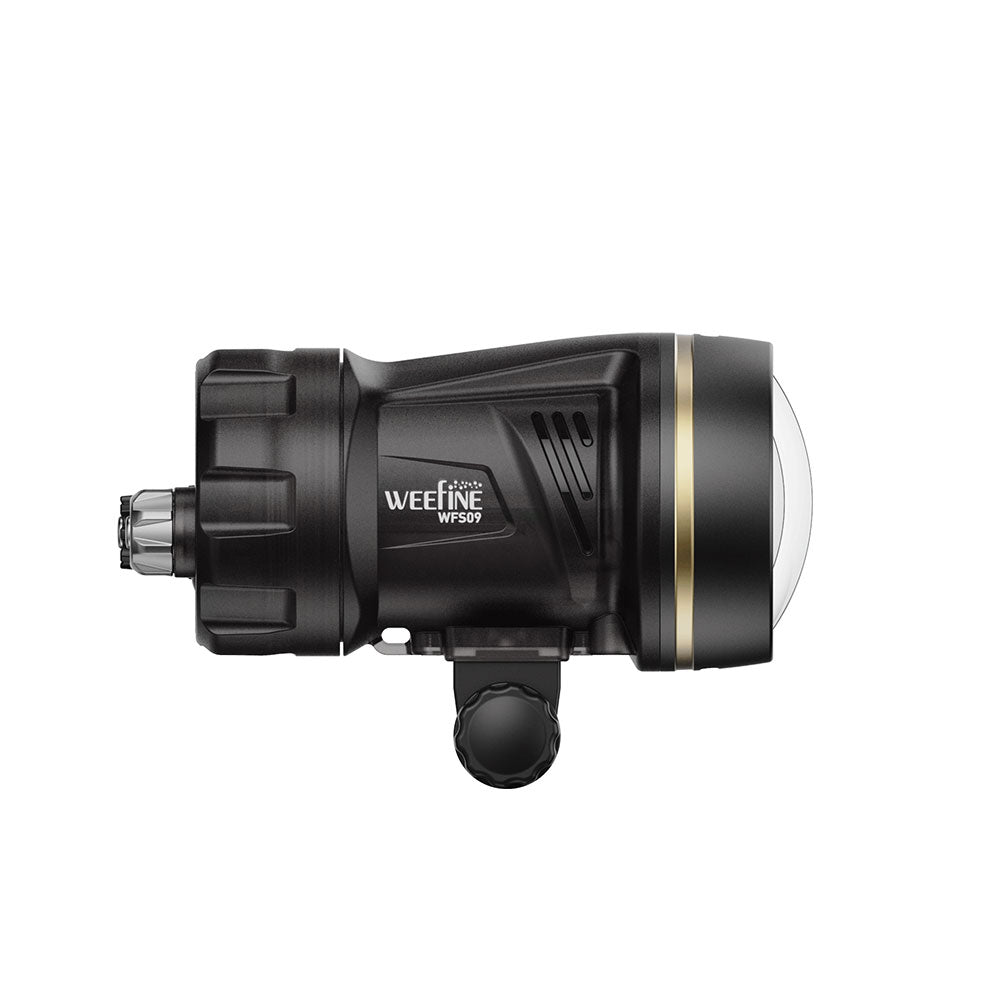 WeeFine WFS09 side profile on its mount