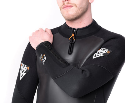Proterm 5 mm overall collar with the neck adjustment zip