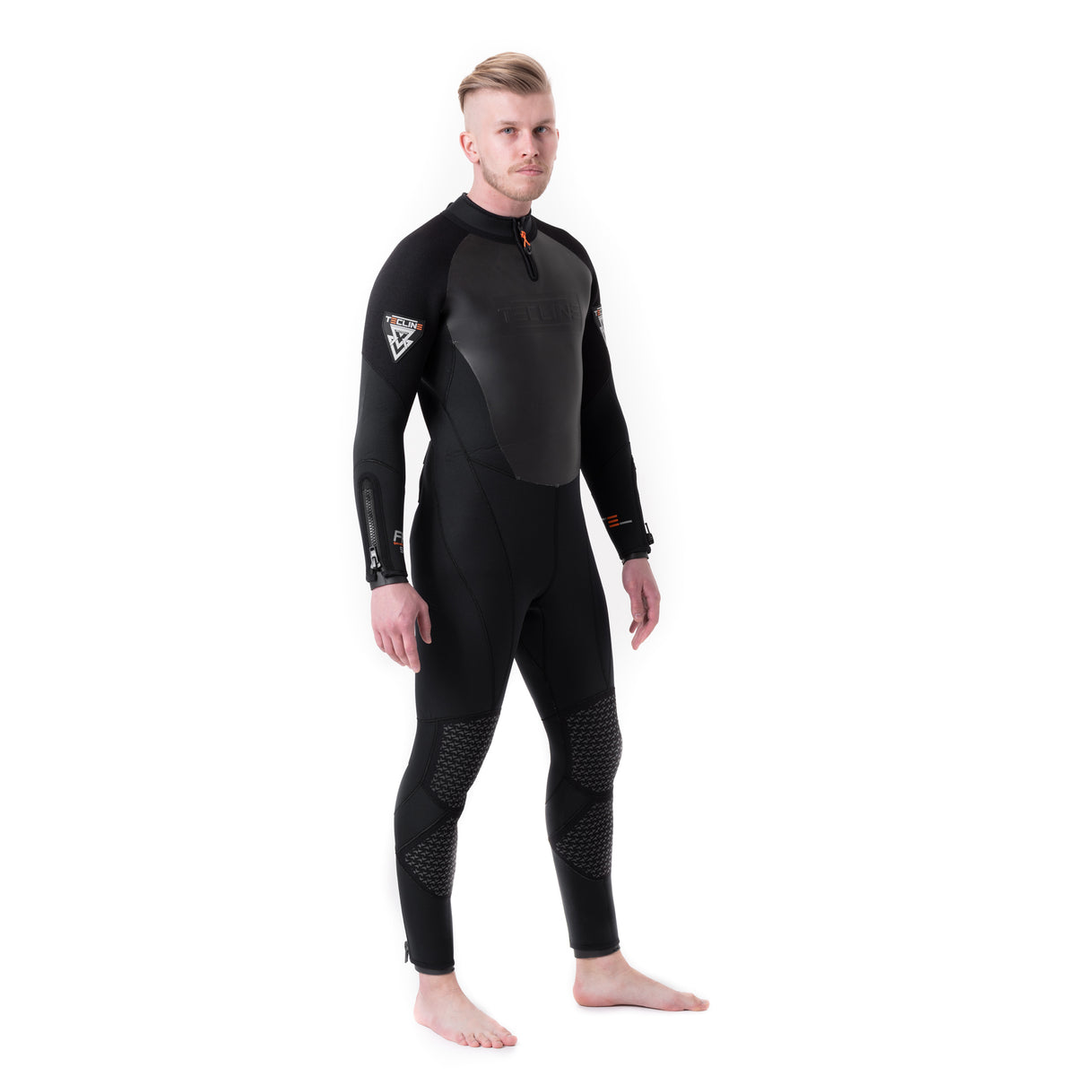 Proterm 5 mm overall wetsuit, full-length front view