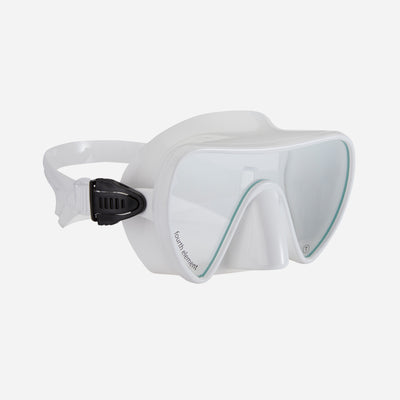 Fourth Element Scout Mask white skirt Clarity lens side