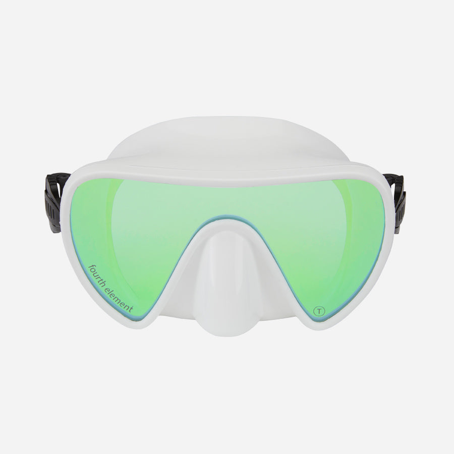 Fourth Element Scout Mask white skirt Contrast lens front