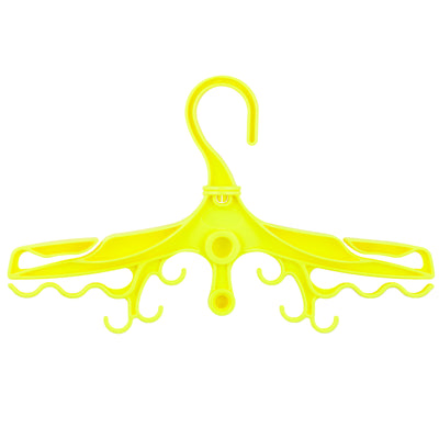 Scubatech multipurpose dive kit hanger in fluoro yellow