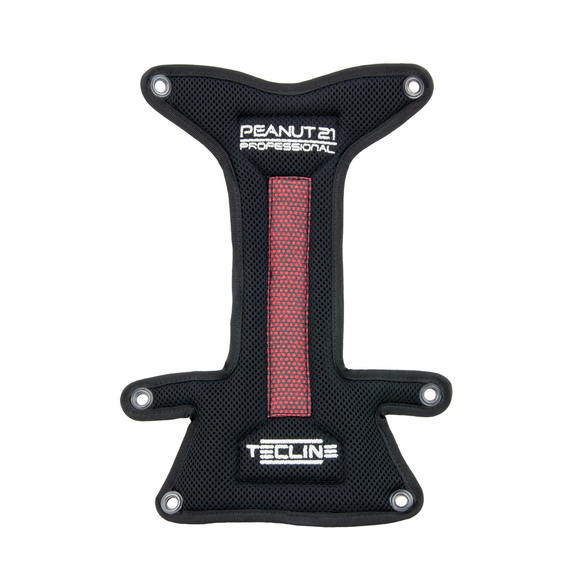 Tecline H Professional backplate soft pad with a grey mesh centre panel