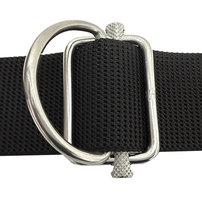 XDEEP standard slideable D-ring fitted on harness webbing